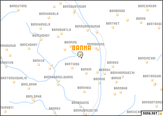 map of Ban Ma