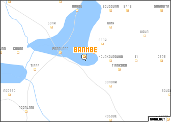 map of Banmbé