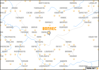 map of Bản Mec