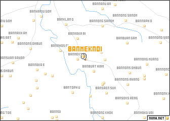 map of Ban Mek Noi