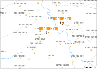 map of Ban Mek Yai