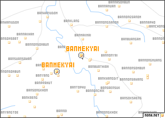 map of Ban Mek Yai
