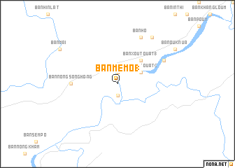 map of Ban Mèmo (1)