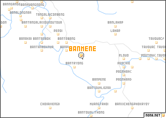 map of Ban Méne