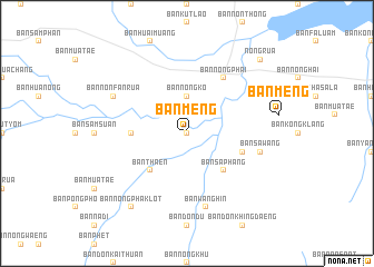 map of Ban Meng