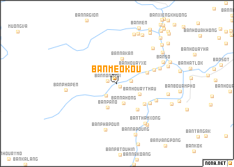 map of Ban Mèokou