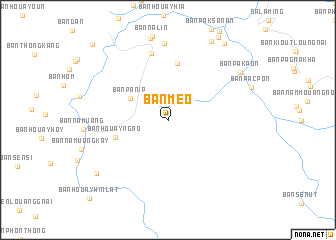 map of Ban Meo