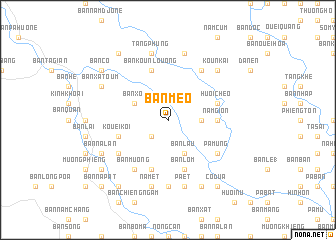 map of Bản Meo