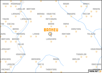 map of Bản Meu