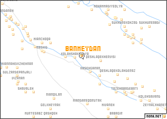 map of Bānmeydān