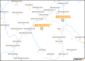 map of Ban Miang