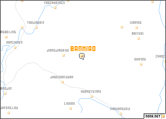 map of Banmiao