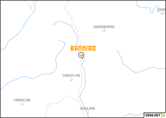 map of Banmiao