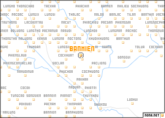 map of Bản Miển