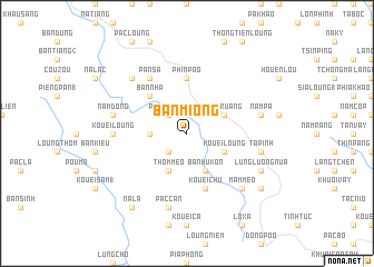 map of Bản Miong