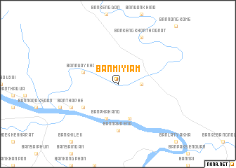 map of Ban Miyiam