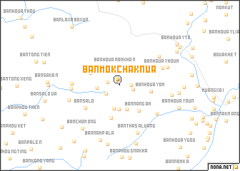 map of Ban Môkchak-Nua