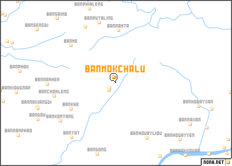 map of Ban Môkchalu