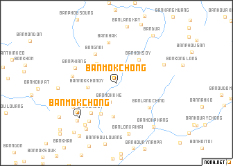 map of Ban Môkchong