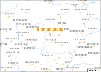 map of Ban Môkchông