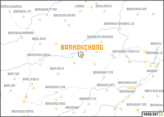 map of Ban Môkchông