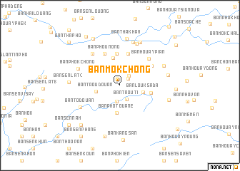 map of Ban Môkchông