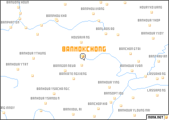 map of Ban Môkchông