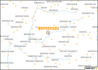 map of Ban Mokdou