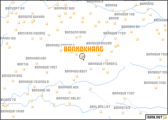 map of Ban Môkhang