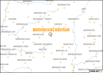 map of Ban Môkkachok-Nua