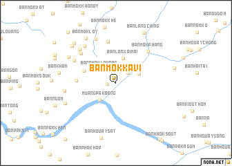 map of Ban Môkkavi