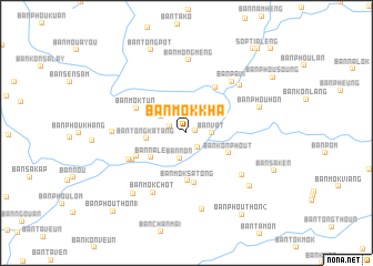 map of Ban Môkkha