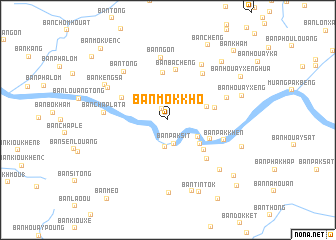 map of Ban Môkkhô