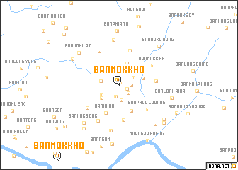 map of Ban Môkkhô