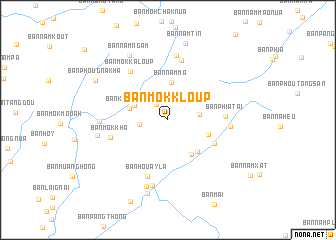 map of Ban Môkkloup