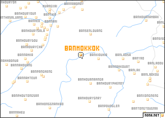 map of Ban Môkkôk