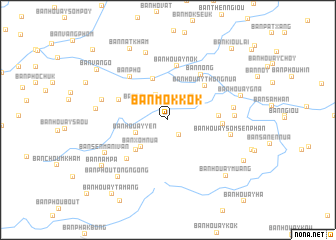 map of Ban Môkkôk