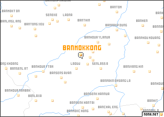 map of Ban Môkkông