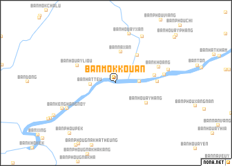 map of Ban Môkkouan