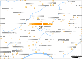 map of Ban Môk-Langka