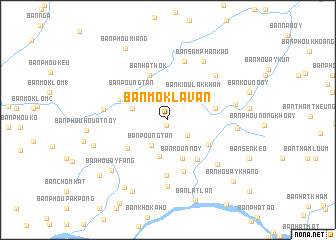 map of Ban Môklavan