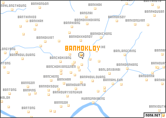 map of Ban Môkloy