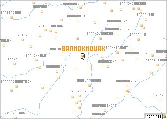 map of Ban Môkmouak