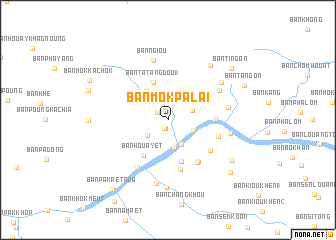 map of Ban Môkpalai