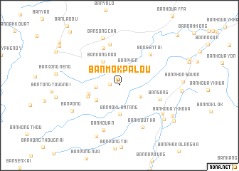 map of Ban Môkpalou