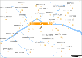 map of Ban Môkphalao