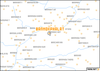 map of Ban Môkphalat