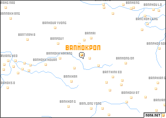 map of Ban Môkpon