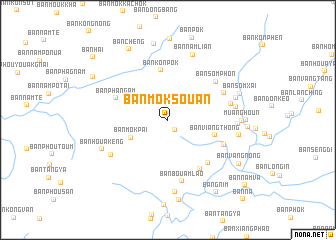 map of Ban Môksouan
