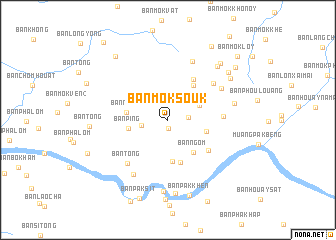 map of Ban Môksouk